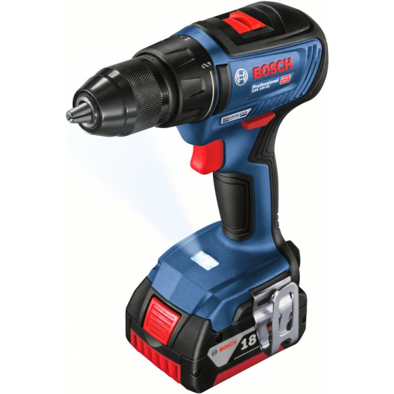 BOSCH Aku příklepová vrtačka GSB 18V-505