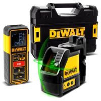 DEWALT Set křížového laseru a dálkoměru DW0889CG-XJ