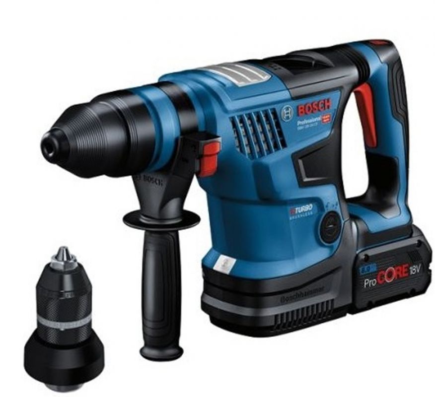 BOSCH Aku kombinované kladivo GBH 18V-34 CF BiTurbo