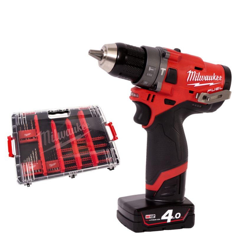 MILWAUKEE FUEL Aku kompaktní příklepová vrtačka M12 FPD-402XA