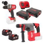 MILWAUKEE 2 dílný set M18 FPD2 a M18 CHX