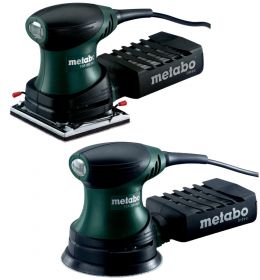 METABO vibrační bruska FSR 200 + excentrická bruska FSX 200