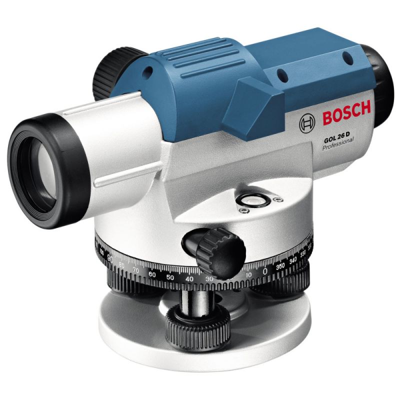 BOSCH Optický nivelační přístroj GOL 26 D + BT160 + GR500