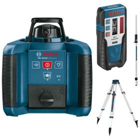 BOSCH Rotační laser GRL250HV+RC1