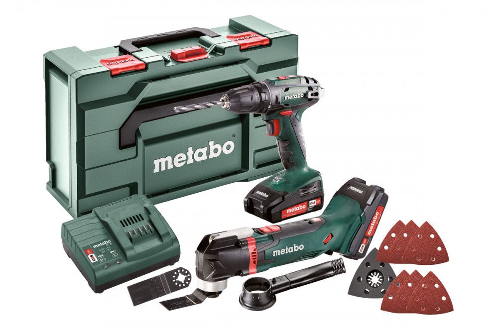 METABO 2-dílný Combo set 18V - BS 18 + MT 18 LTX