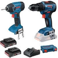 BOSCH 2-dílný set 0601CBT175 - GSR18V-55 + GDR18V-Li