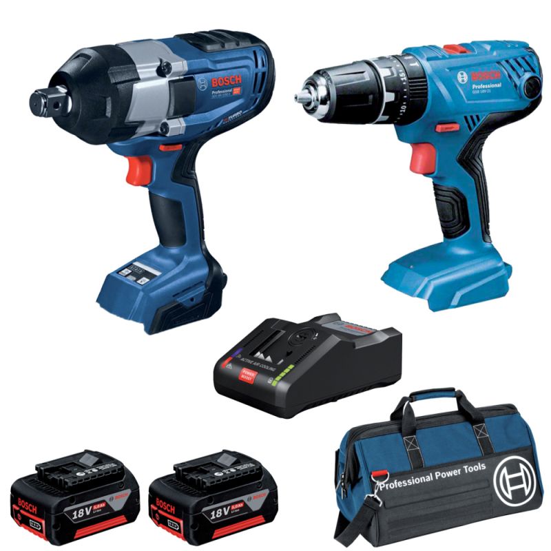 BOSCH 2-dílný set 0601CBT176 - GDS18V-1050H+GSB18V-21