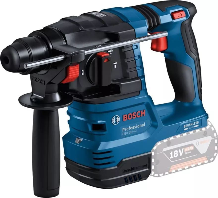 BOSCH Aku kombinované kladivo GBH 18V-22 solo
