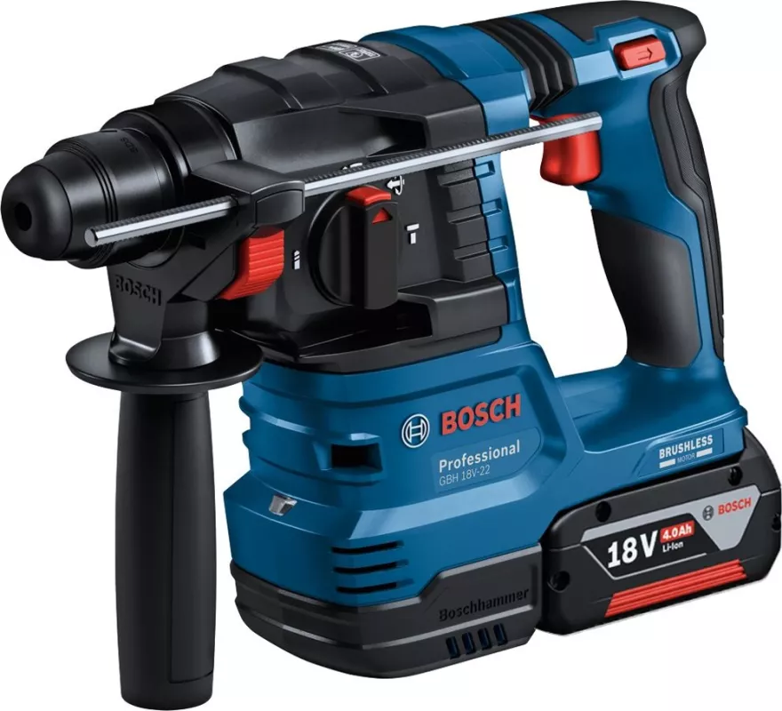 BOSCH Aku kombinované kladivo GBH 18V-22