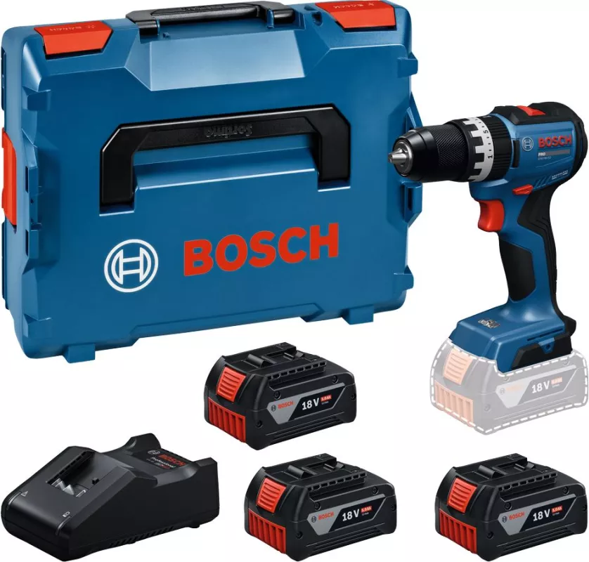 BOSCH Aku příklepový vrtací šroubovák PRO GSB 18V-52