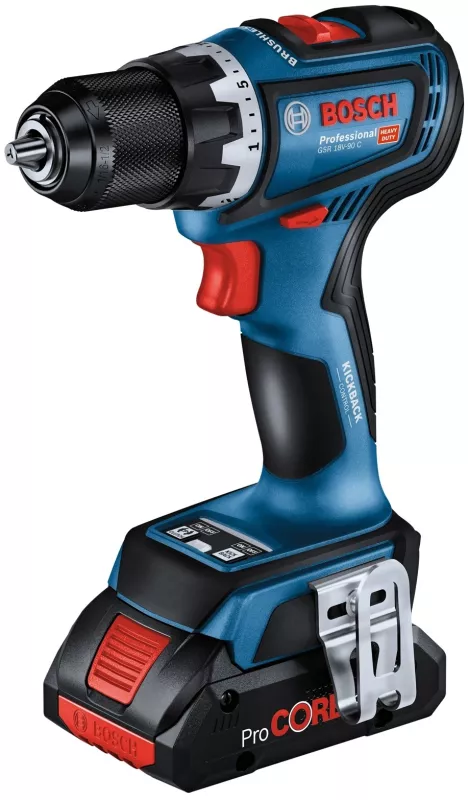 BOSCH Aku vrtací šroubovák GSR 18V-90 C