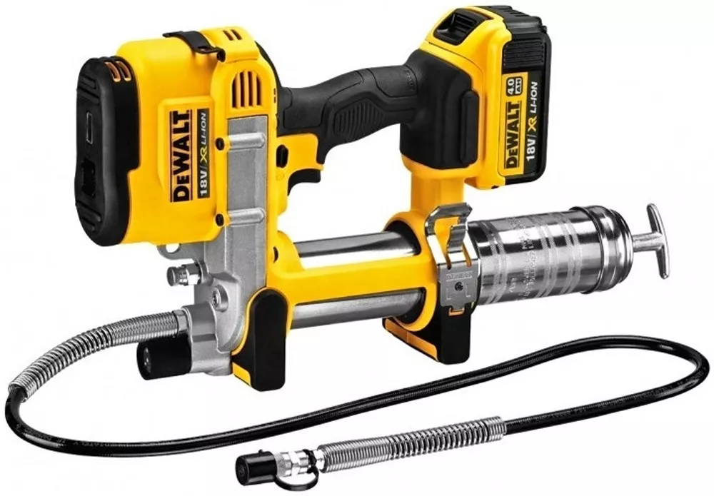 DEWALT Aku mazací lis DCGG571P1