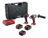 FLEX 2-dílný set PD 2G 18.0-EC FS55 + ID 1/4" 18.0-EC