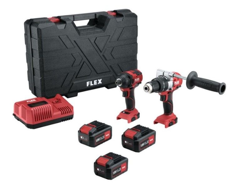 FLEX 2-dílný set PD 2G 18.0-EC FS55 + ID 1/4" 18.0-EC
