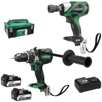 HIKOKI 2-dílný set HIT CBT117 - DS18DBL2 + WR18DBDL