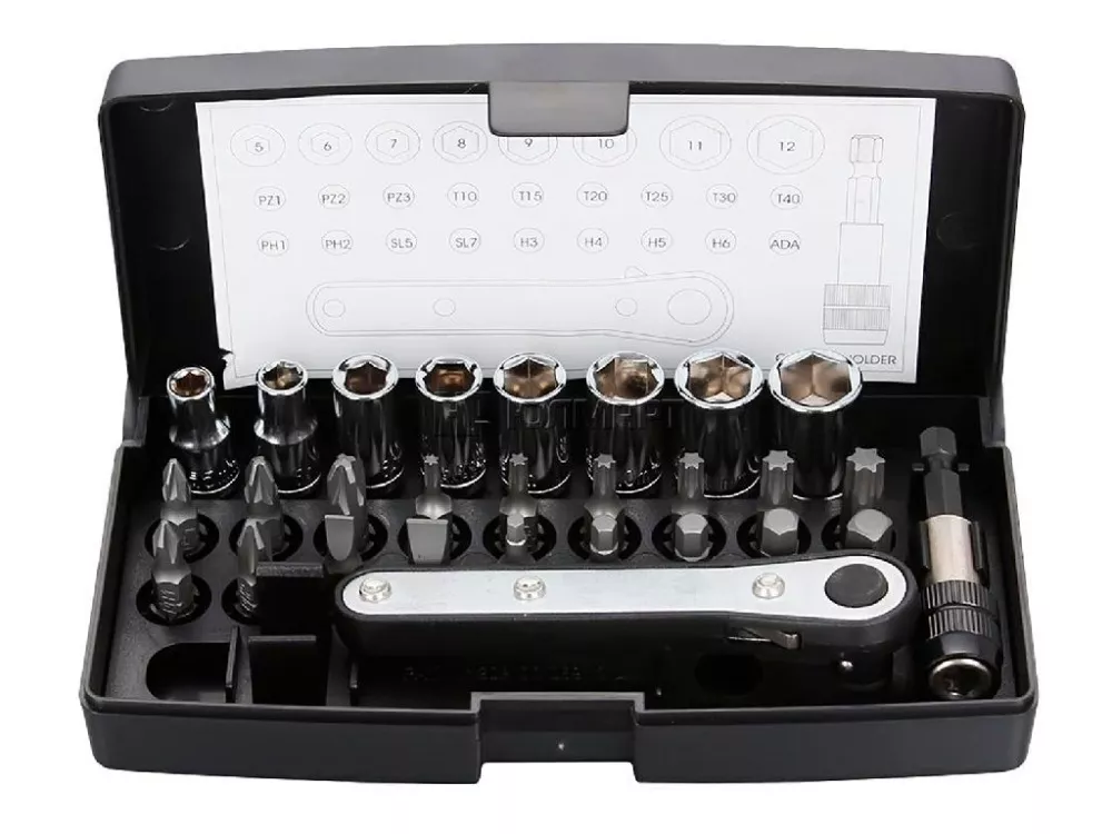 HIKOKI 752000 28-dílná sada bitů a hlavic