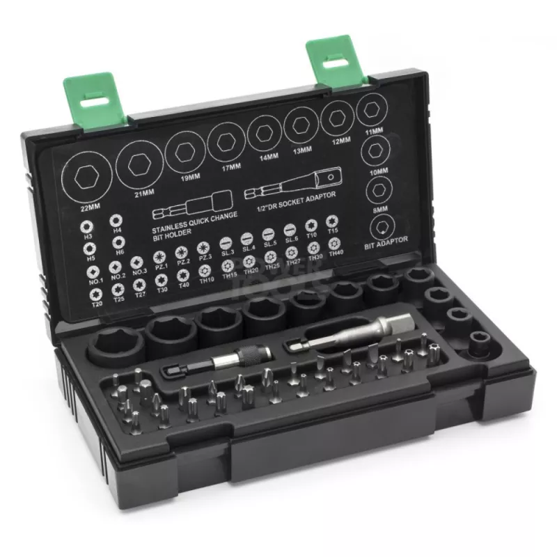 HIKOKI 752500 41-dílná sada bitů a hlavic