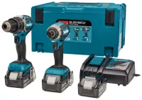 MAKITA DLX2180TJ1 18V 2-dílná sada - DHP484+DTD153