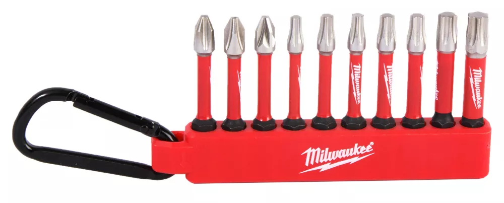 MILWAUKEE 4932480941 10-dílná sada prodloužených Shockwave bitů