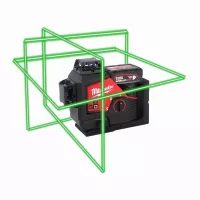 MILWAUKEE Aku kombinovaný křížový laser M12 3PLKIT-401P