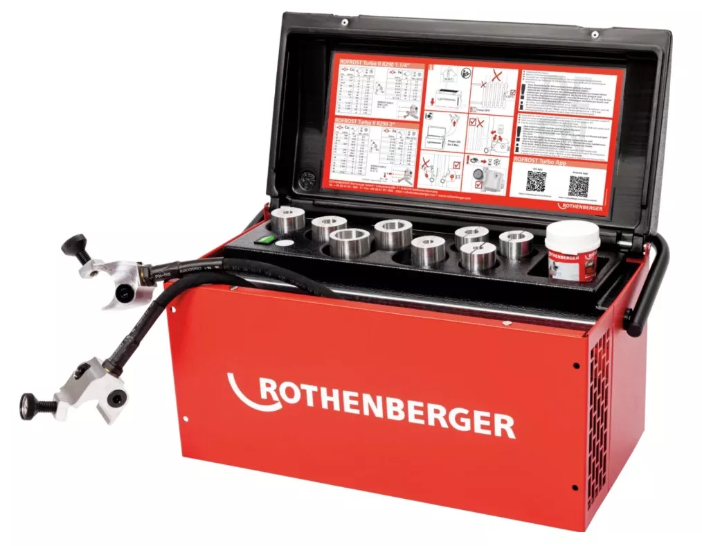ROTHENBERGER Zmrazovací zařízení ROFROST II R290 2" + 8 čelistí