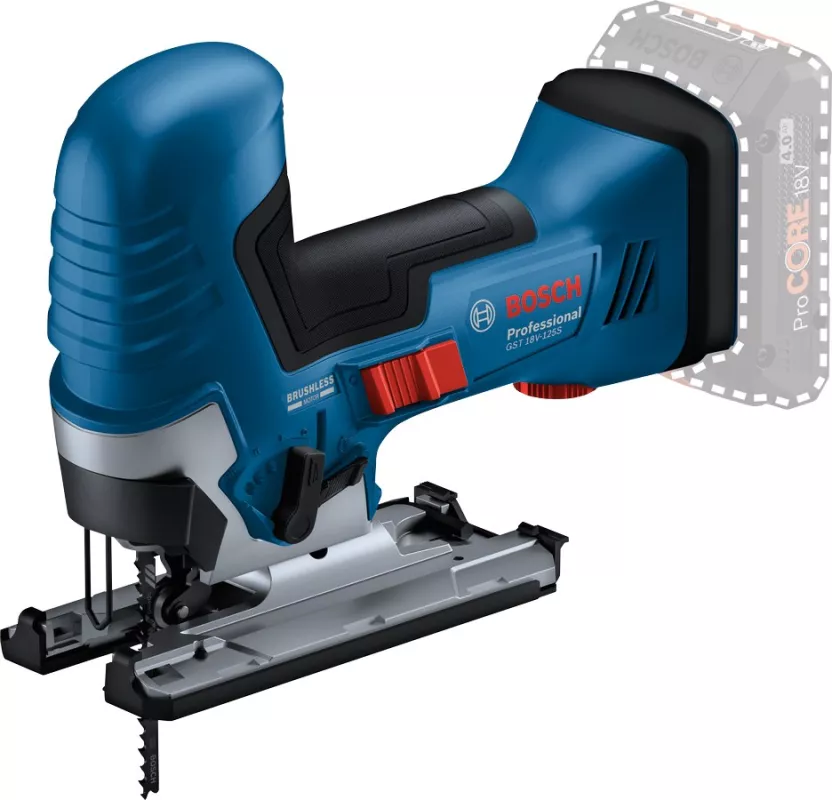 BOSCH Aku kmitací pila PRO GST 18V-125 S set
