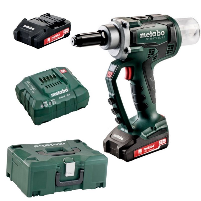 METABO Aku nýtovací pistole NP 18 LTX BL 5.0