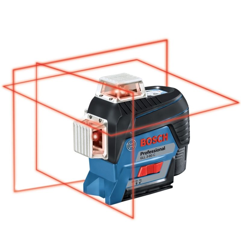 BOSCH Čárový laser GLL 3-80 C