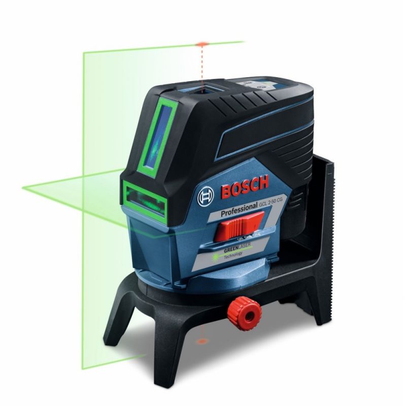 BOSCH Kombinovaný zelený laser s bluetooth GCL2-50CG+RM2+L-Boxx